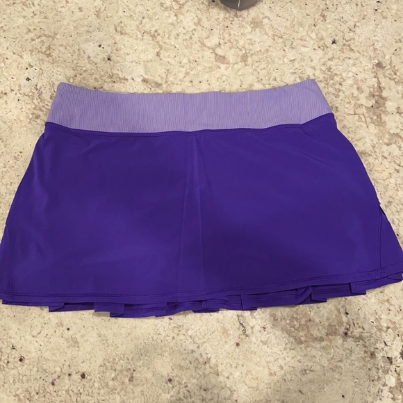 LULULEMON Pace Purple Setter Skirt - Picture 2 of 8